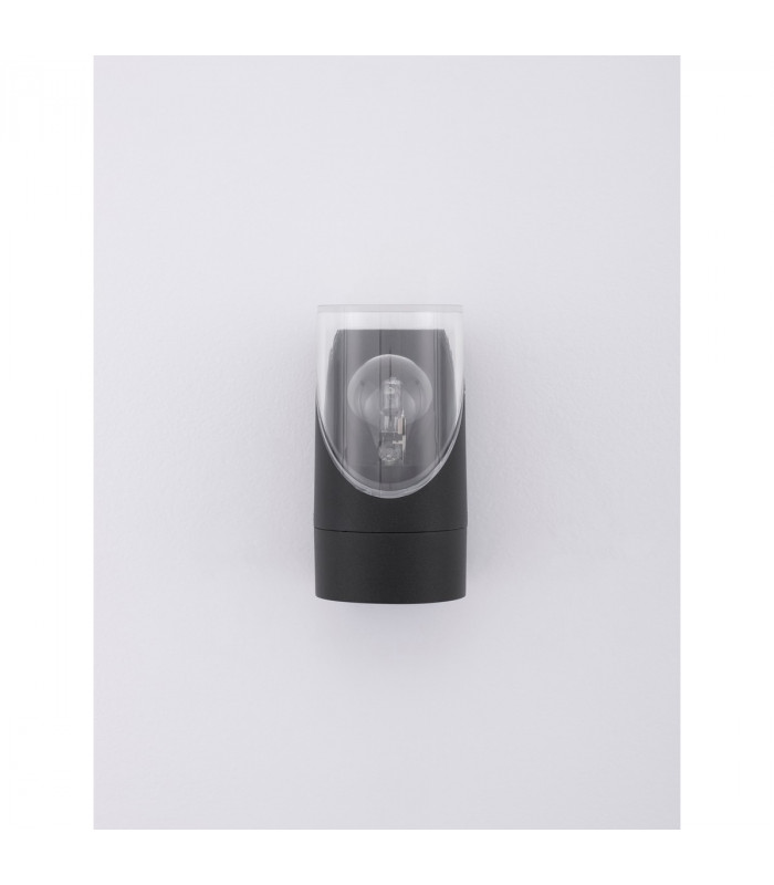 Selena 17.1cm Outdoor Modern Wall Lamp Anthracite Aluminium LED E27 IP65-3