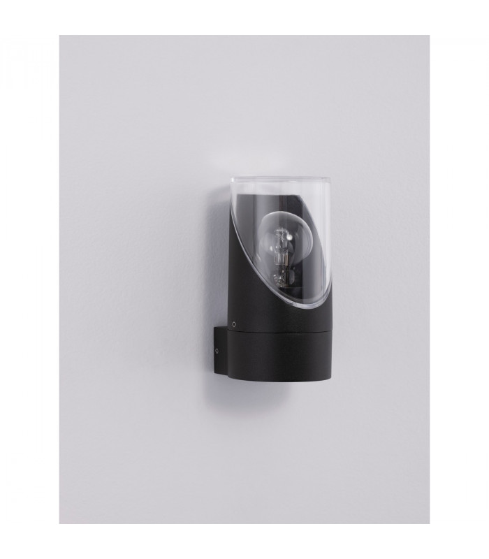Selena 17.1cm Outdoor Modern Wall Lamp Anthracite Aluminium LED E27 IP65-5