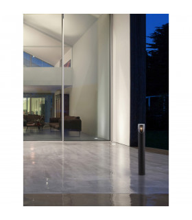 Selena 65cm Outdoor Bollard Anthracite Aluminium LED E27 IP65-2