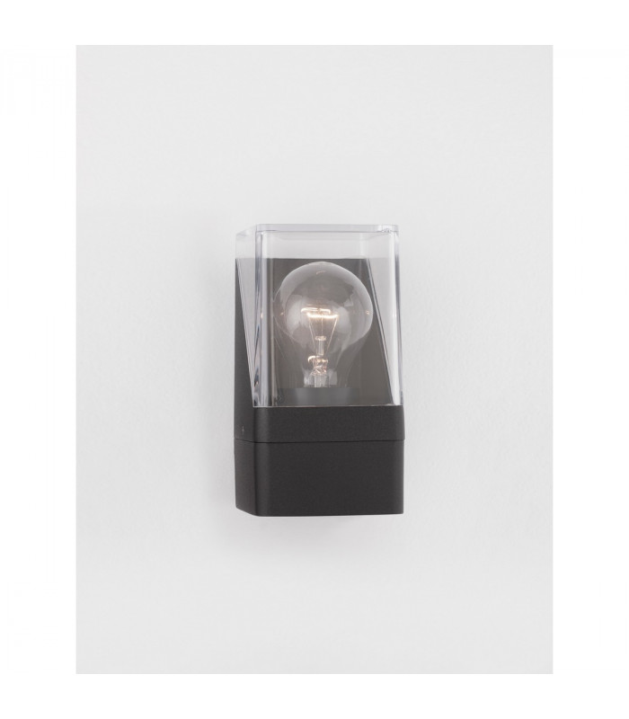 Selena 16cm Outdoor Modern Wall Lamp Anthracite Aluminium LED E27 IP65-4