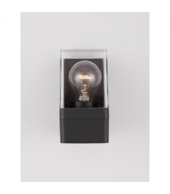 Selena 16cm Outdoor Modern Wall Lamp Anthracite Aluminium LED E27 IP65-6