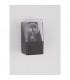 Selena 16cm Outdoor Modern Wall Lamp Anthracite Aluminium LED E27 IP65-7