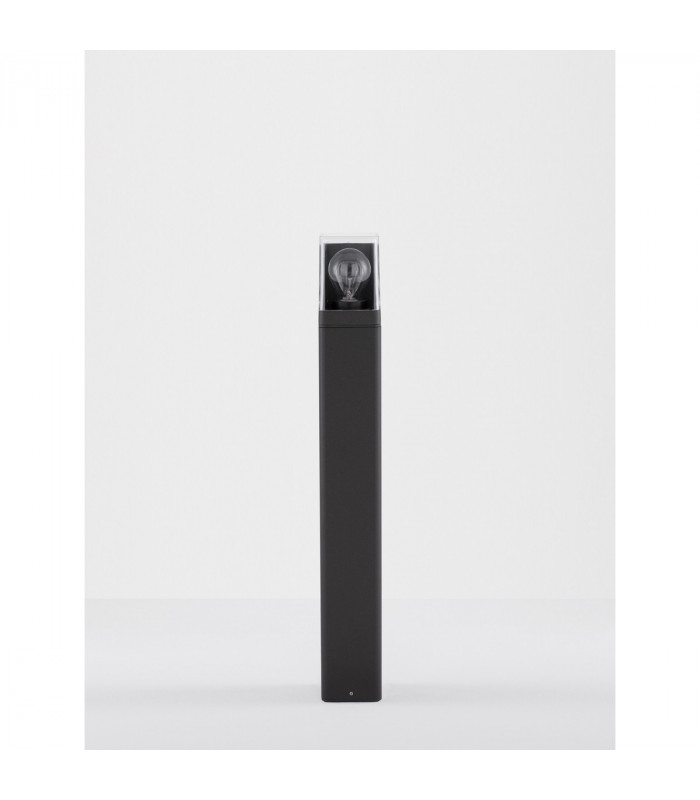 Selena 65cm Outdoor Bollard Anthracite Aluminium LED E27 IP65-3