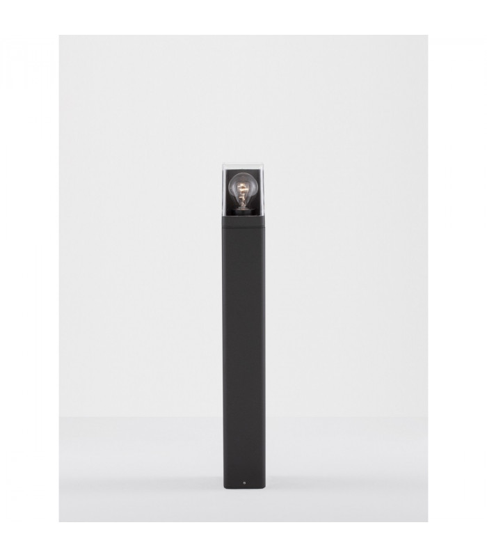 Selena 65cm Outdoor Bollard Anthracite Aluminium LED E27 IP65-4