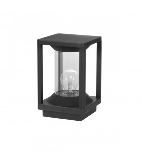Loeve Outdoor Pedestal Light Anthracite Aluminium LED E27 IIP65-1