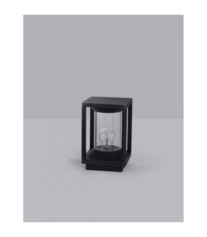 Loeve Outdoor Pedestal Light Anthracite Aluminium LED E27 IIP65-3