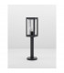 Figo Outdoor Bollard Dark Grey Aluminium Clear Glass LED E27 IP54-3
