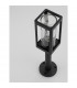 Figo Outdoor Bollard Dark Grey Aluminium Clear Glass LED E27 IP54-5