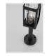 Figo Outdoor Bollard Dark Grey Aluminium Clear Glass LED E27 IP54-6