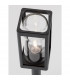 Figo Outdoor Bollard Dark Grey Aluminium Clear Glass LED E27 IP54-10