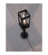 Figo Outdoor Bollard Dark Grey Aluminium Clear Glass LED E27 IP54-11