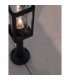Figo Outdoor Bollard Dark Grey Aluminium Clear Glass LED E27 IP54-12