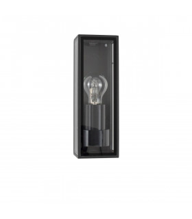 Sorren Outdoor Wall Lantern Anthracite Aluminium Clear Glass LED E27 IP65-1