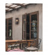 Sorren Outdoor Wall Lantern Anthracite Aluminium Clear Glass LED E27 IP65-2