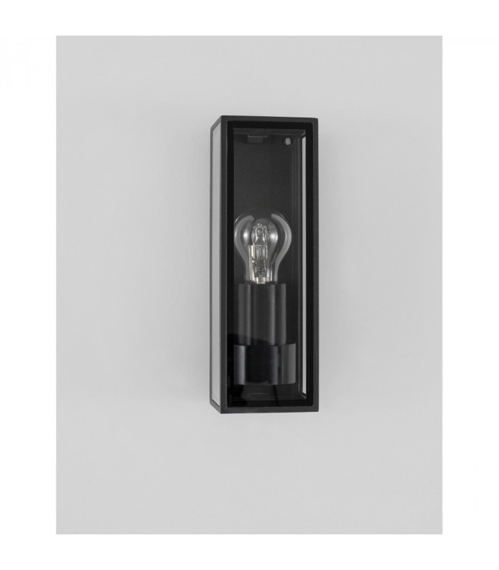 Sorren Outdoor Wall Lantern Anthracite Aluminium Clear Glass LED E27 IP65-4