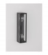 Regina 2 Light Outdoor Wall Lantern Anthracite Aluminium Clear Glass LED E27 IP65-7