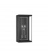 Regina Outdoor Wall Lantern Anthracite Aluminium Clear Glass LED E27 IP65-1