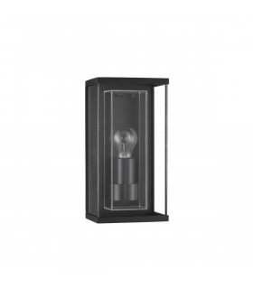 Regina Outdoor Wall Lantern Anthracite Aluminium Clear Glass LED E27 IP65-1