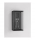Regina Outdoor Wall Lantern Anthracite Aluminium Clear Glass LED E27 IP65-3