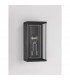 Regina Outdoor Wall Lantern Anthracite Aluminium Clear Glass LED E27 IP65-4