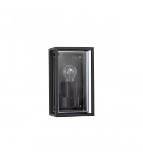 Regina Outdoor Wall Lantern Anthracite Aluminium Clear Frost Acrylic LED E27 IP65-1
