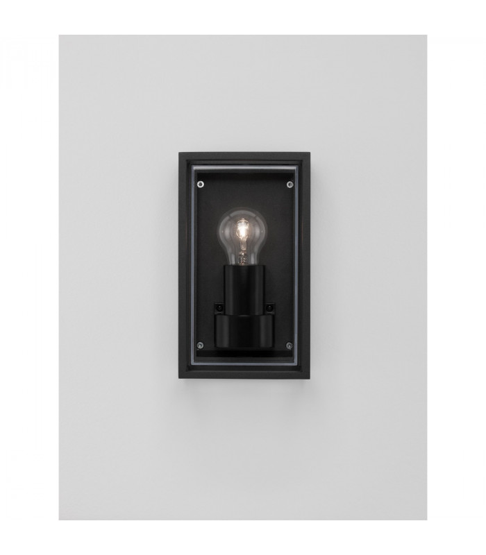 Regina Outdoor Wall Lantern Anthracite Aluminium Clear Frost Acrylic LED E27 IP65-4