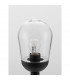Omika Outdoor Bollard Dark Grey Aluminium Clear Glass LED E27 IP54-5