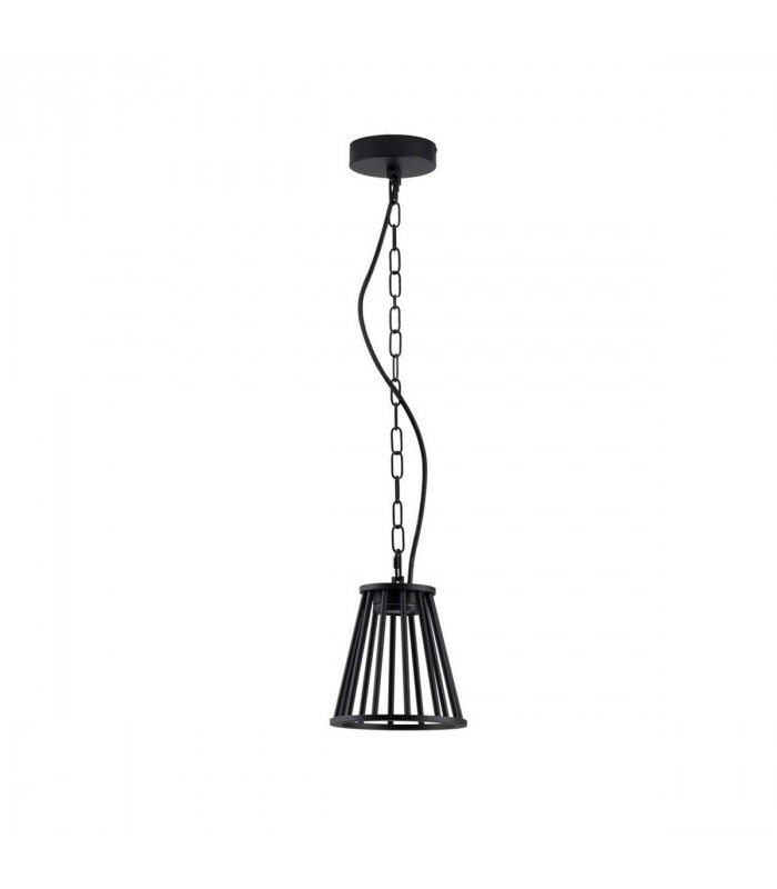 Carina Wire Frame Pendant Ceiling Light Black Aluminium LED 6W 279.09 Lm 3000K IP65-2