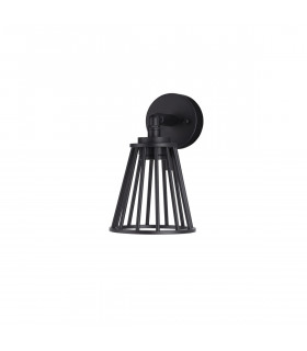 Carina Wall Lamp Black Aluminium LED 6W 279.09 Lm 3000K IP65-1