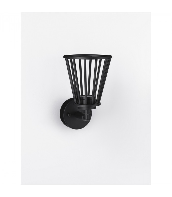 Carina Wall Lamp Black Aluminium LED 6W 279.09 Lm 3000K IP65-3