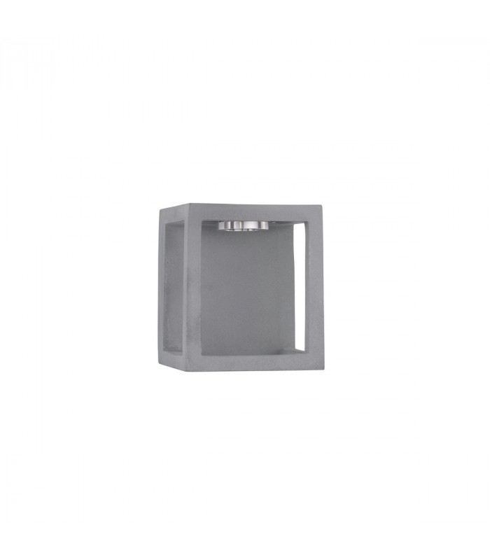 Bev Outdoor Modern Wall Lamp Grey Cement Glass LED 5W 200Lm 3000K IP65-1