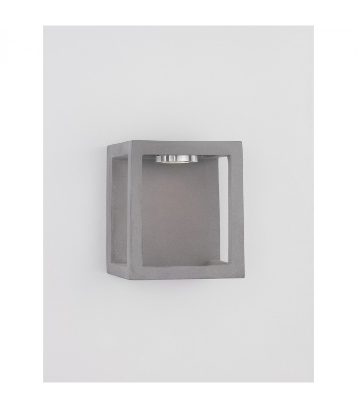 Bev Outdoor Modern Wall Lamp Grey Cement Glass LED 5W 200Lm 3000K IP65-5