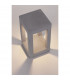 Bev Outdoor Pedestal Light Grey Cement Glass LED 5W 200Lm 3000K IP65-5