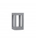 Bev Outdoor Bollard Grey Cement Glass LED 5W 200Lm 3000K IP65-1