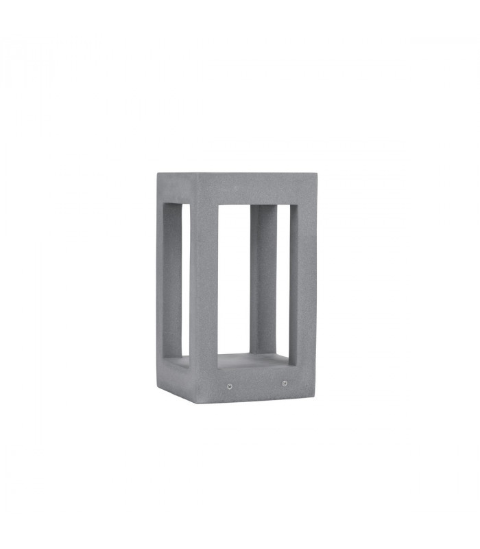 Bev Outdoor Bollard Grey Cement Glass LED 5W 200Lm 3000K IP65-1
