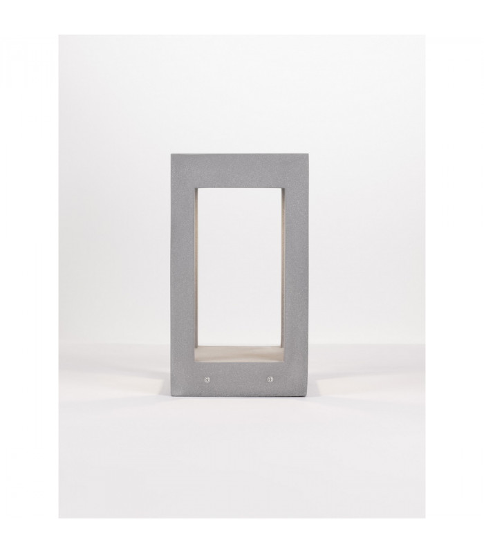Bev Outdoor Bollard Grey Cement Glass LED 5W 200Lm 3000K IP65-4