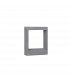 Cairo Outdoor Pedestal Light Grey Cement Glass LED 8W 380Lm 3000K IP65-1