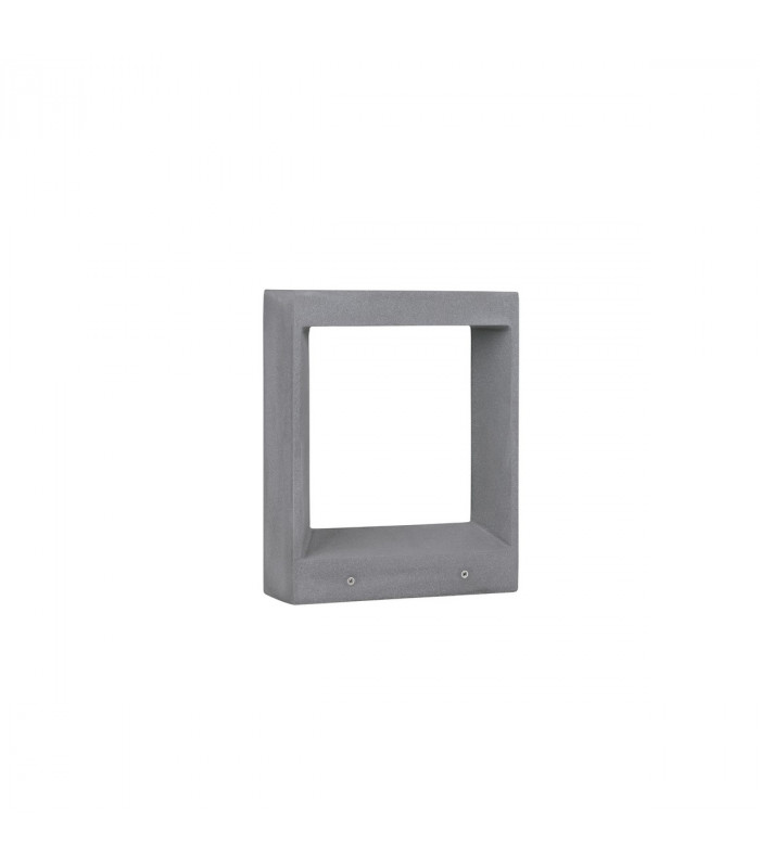 Cairo Outdoor Pedestal Light Grey Cement Glass LED 8W 380Lm 3000K IP65-1