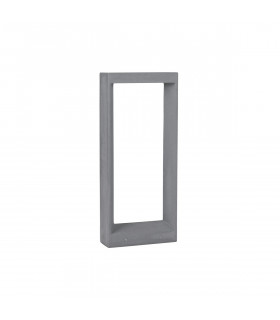 Cairo Outdoor Bollard Grey Cement Glass LED 8W 380Lm 3000K IP65-1
