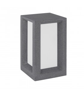 Castro Outdoor Pedestal Light Grey Sandstone LED E27 IP65-1