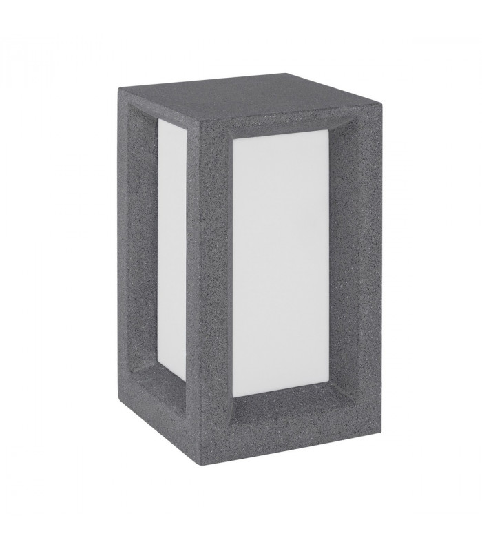 Castro Outdoor Pedestal Light Grey Sandstone LED E27 IP65-1
