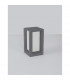 Castro Outdoor Pedestal Light Grey Sandstone LED E27 IP65-3