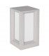 Castro Outdoor Pedestal Light White Sandstone LED E27 IP65-1