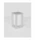 Castro Outdoor Pedestal Light White Sandstone LED E27 IP65-3