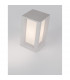 Castro Outdoor Pedestal Light White Sandstone LED E27 IP65-5