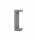Aran Outdoor Bollard Grey Cement Glass LED 8W 380Lm 3000K IP65-1
