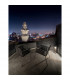 Aran Outdoor Bollard Grey Cement Glass LED 8W 380Lm 3000K IP65-2