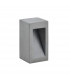Barco Outdoor Pedestal Light Grey Cement Glass LED 6W 450Lm 3000K IP65-1