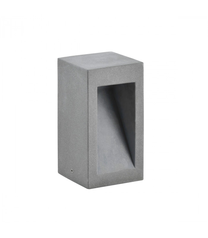 Barco Outdoor Pedestal Light Grey Cement Glass LED 6W 450Lm 3000K IP65-1