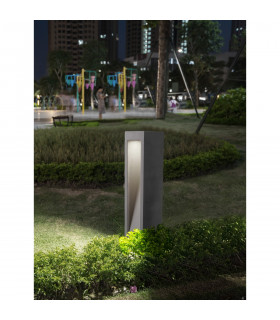 Barco Outdoor Bollard Grey Cement Glass LED 6W 450Lm 3000K IP65-2
